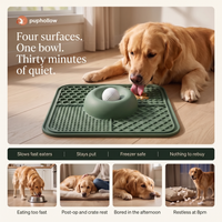 PupHollow — 2-in-1 Lick Mat + Slow Feeder